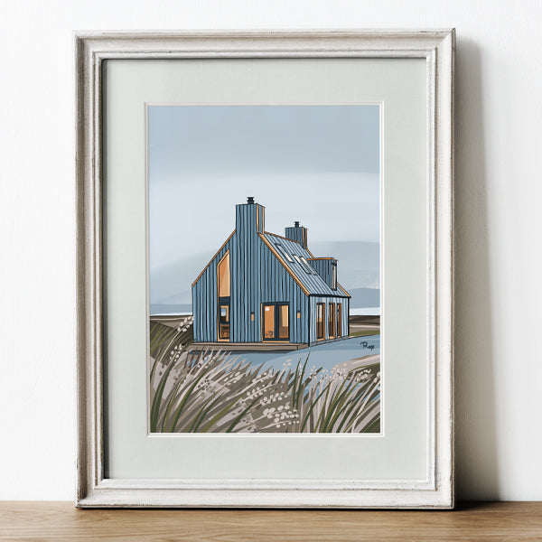 Cabane bleue